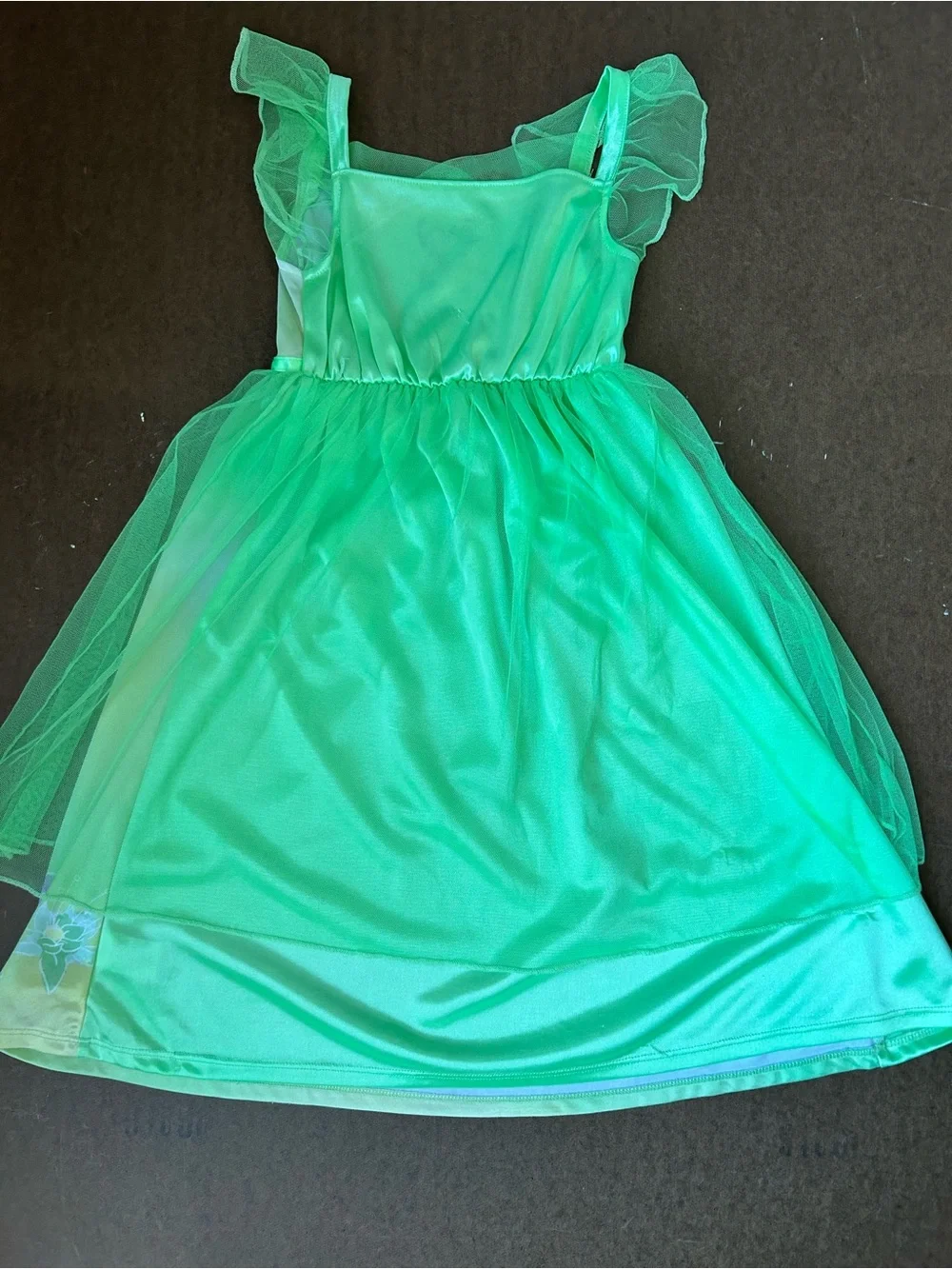 Disney Green Tiana Princess Dress Costume